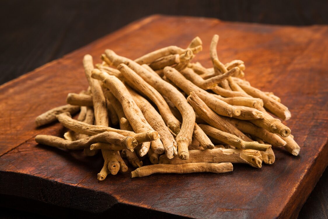 Ashwagandha root selection